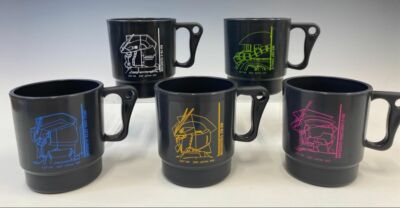 mugi出品 BANDAI Ichiban Kuji PRIZE G Plastic Mug Cups Gundam Head Cups fast