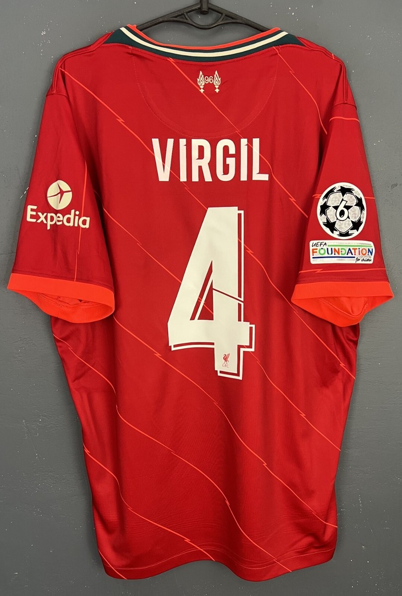 リバプール VIRGIL 4 シャツ 赤 【公式通販】