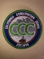 California Conservation Corps 3  Embroidered ...