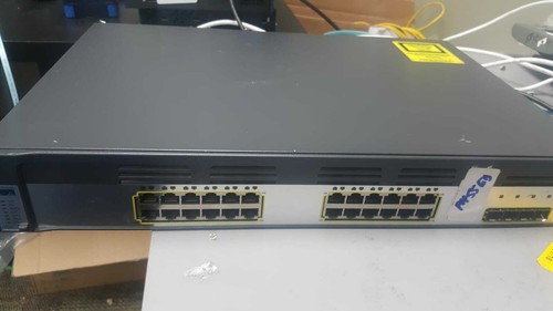 Cisco Catalyst 3750 WS-C3750G-24TS-S Tested 3750g 24 t s - Picture 2 of 4