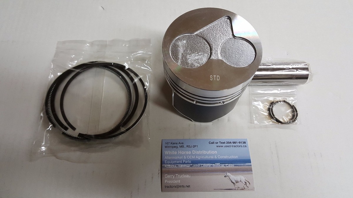 New Oversize +.5mm Piston & Rings Fits Kubota D902 | eBay