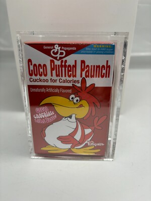 Popaganda Ron English Cereal Killers COCO PUFFED PAUNCH Vinyl FIGURE CAS 90