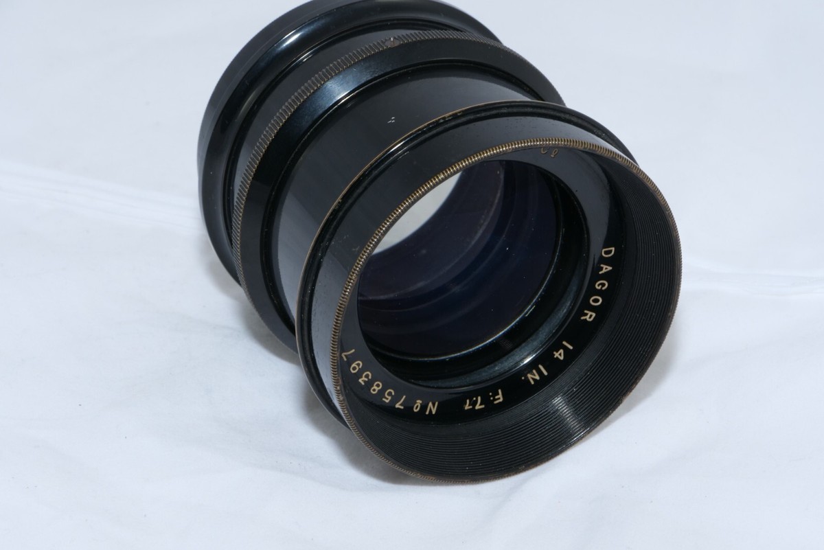 DAGOR 1:6.8 F=18cm レンズ Yahoo!オークション - 難あり C.P.GOERZ DAGOR 1 6.8 F=18cm 座金付き