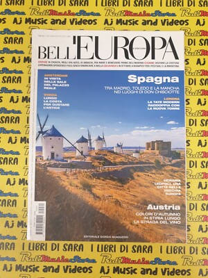 Rivista Magazine BELL'EUROPA n.282 ottobre 2016 SPAGNA-SVEZIA-AMSTERDAM (AM17)