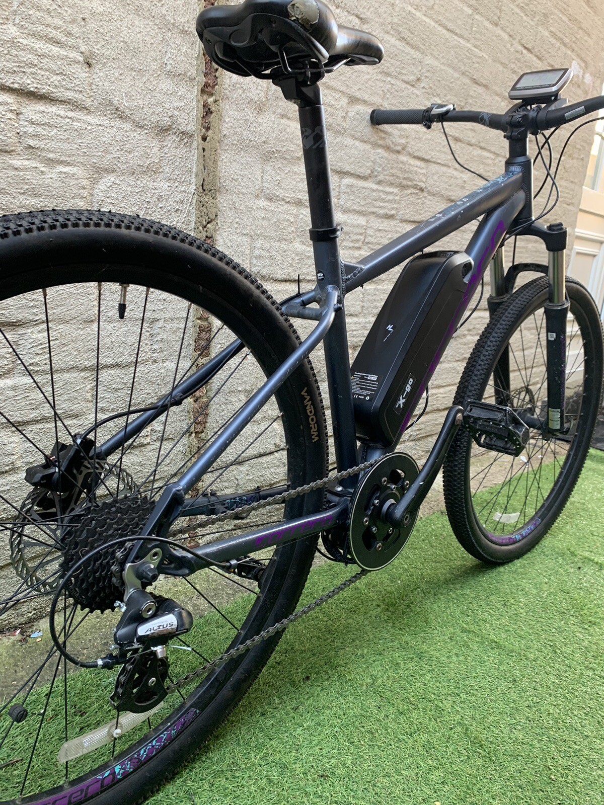 Carrera Vengeance E 18 inch Men's Electric Bike with 8 Gear Disc Brake