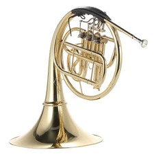 Bb Single French Horn 3 Key Brass Gold Lacquer Single-Row Split French Horn J1T1