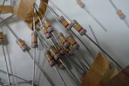 Resistor Metal Film Philips 5% X5 Off Original Vintage Resistors Drop Down Menu - Picture 558 of 657