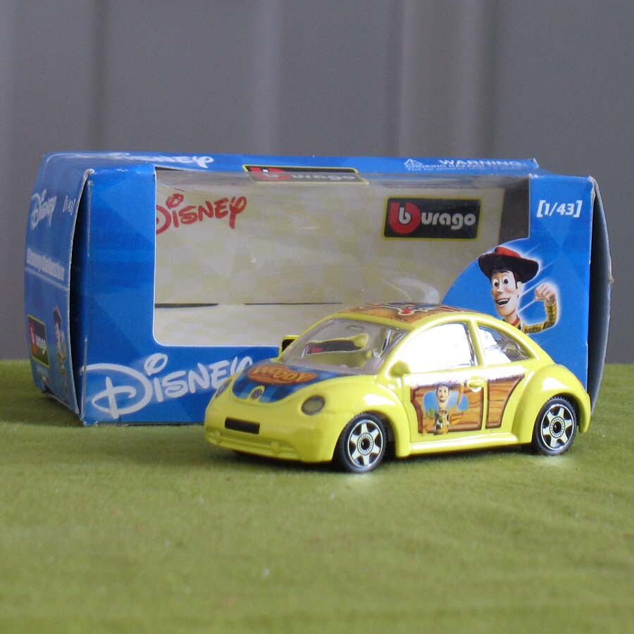 Bburago 1:43 Disney Collection Woody Toy Story VW Beetle - in box