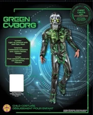 Rubie's Child's Forum Novelties Light Up Cyborg Costume Jumpsuit and Mask