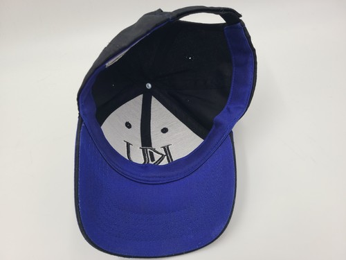 University of Kansas Jayhawks Captivating Headgear Adjustable Hat Cap Blue Black - Picture 9 of 13