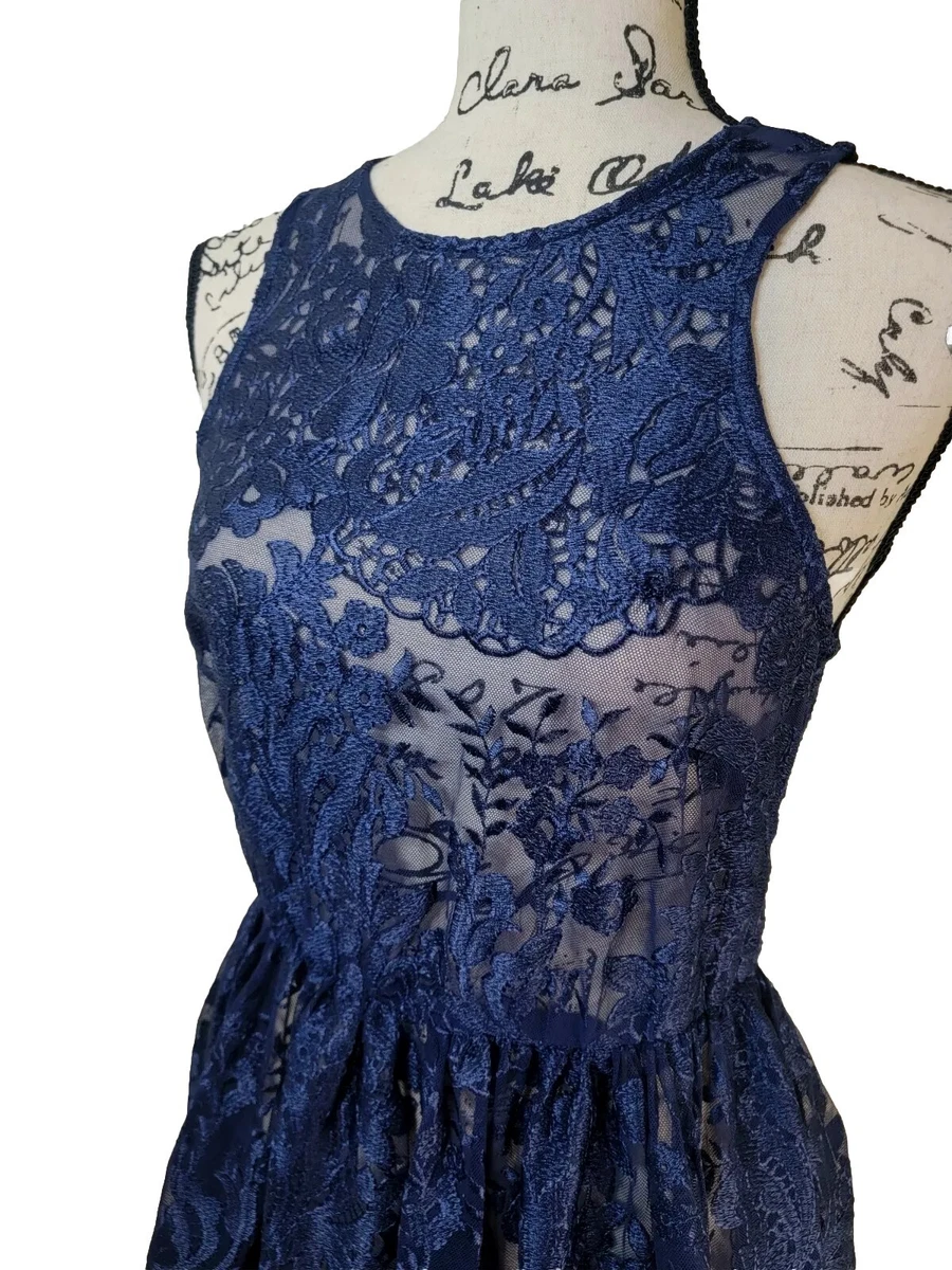 lace dress collar White Lace Collar Long Sleeve Black Edwardian Revival Dress Black / XL main image 1
