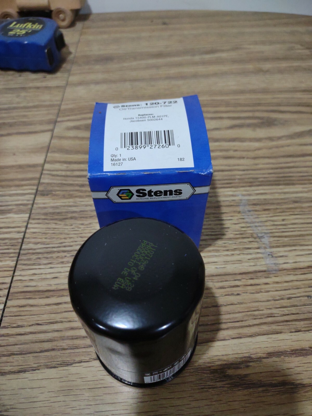 New Stens Oil Filter 120-722 for Honda 15400-PLM-A01PE