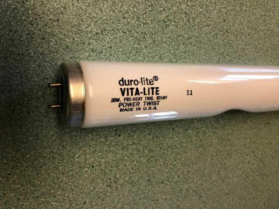 NEW VITA-LITE FULL SPECTRUM TH12 POWERTWIST F20T12 Duro-Test 20w light bulb 24" - Image 3 of 4