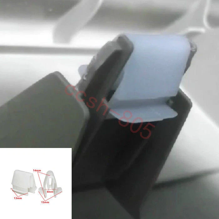 10 piezas clips de moldura para decoración de puerta de parabrisas interior de automóvil para Toyota Highlander Foto 3 de 4