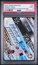 2024 Topps Pristine Orange Sammy Sosa PSA 9 MINT Auto 20/25 Cubs