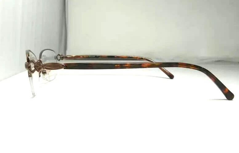 MARCO DE GAFAS TRES JOLIE 163 229 MARCHON COLOR MARRÓN MUJER MEDIO BORDE 52-16-135 Foto 4 de 4