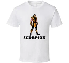 Scorpion Mortal Kombat Video Game Fighting T Shirt