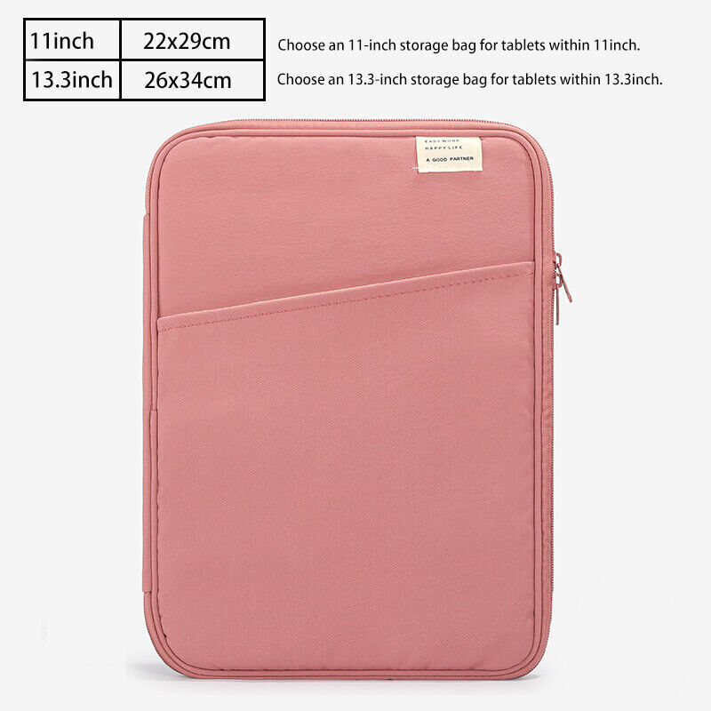 Soft Laptop Sleeve Bag Case Cover Pouch For Macbook Air Pro 11 13.3 13.
