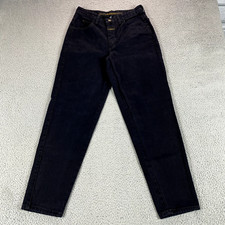 Vtg Marithe Francois Girbaud Jeans Womens 11/12 28x 30 Black Mom Hi Rise 90s