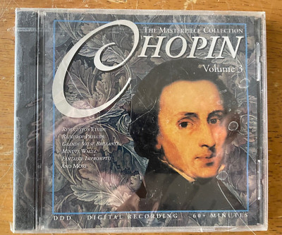 Chopin CD The Masterpiece Collection Volume 3 NEW
