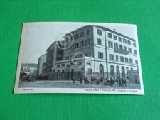 Postcard Savona - Piazza Molo and Palazzo RR. Customs and Finance 1930 ca