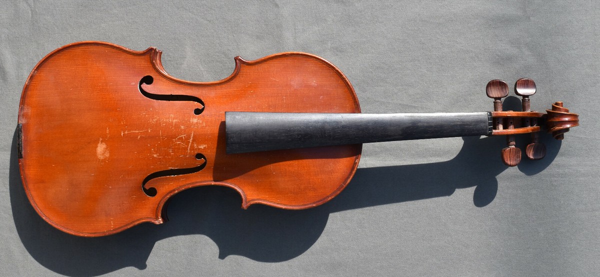 Old French violin 4/4　バイオリン Old Fine FRENCH Violin early 20th violon 4/4 Mirecourt | eBay