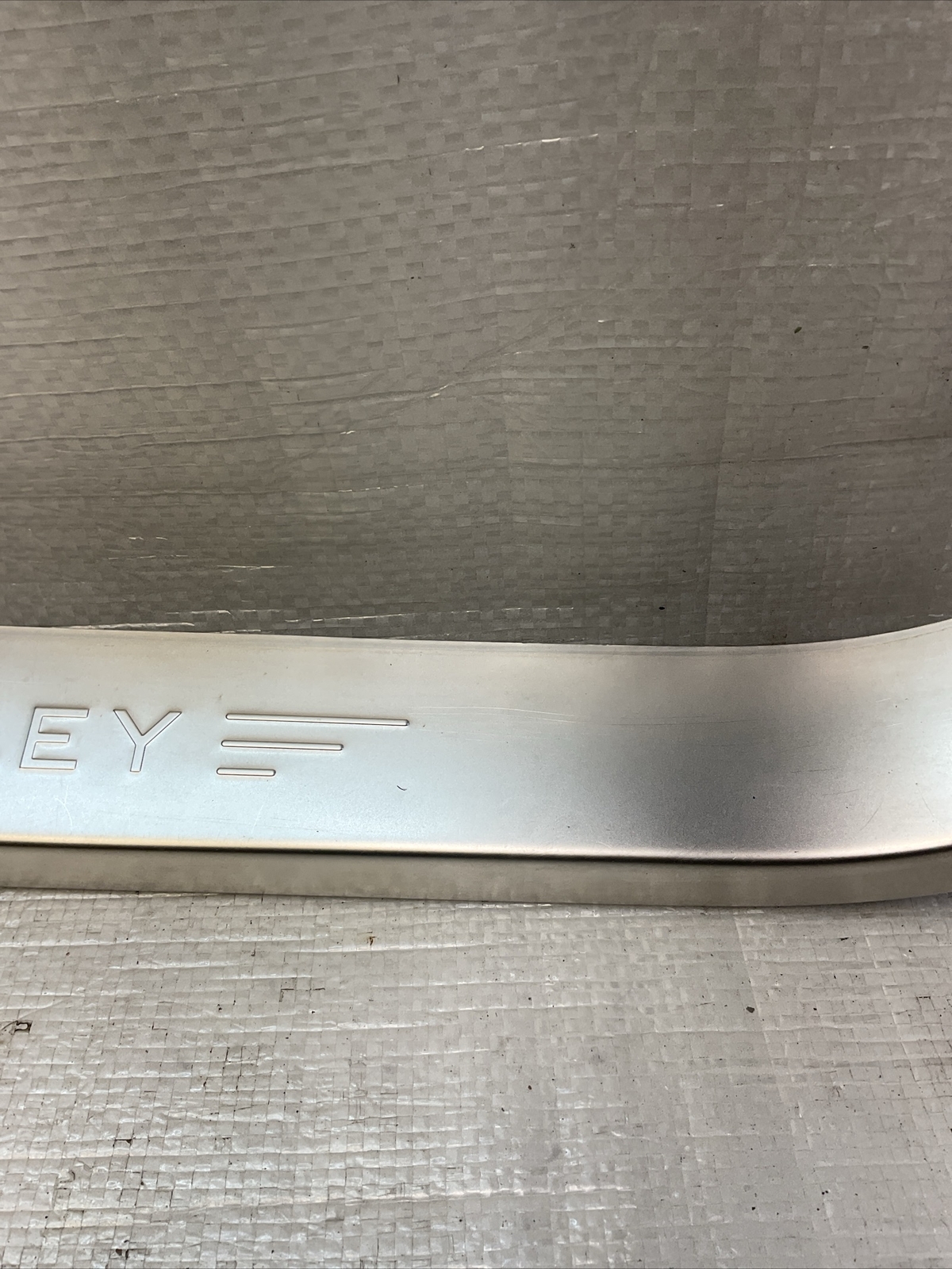 06-12 BENTLEY CONTINENTAL FRONT RIGHT SILL SCUFF PLATE TRIM COVER OEM 3W5853876A
