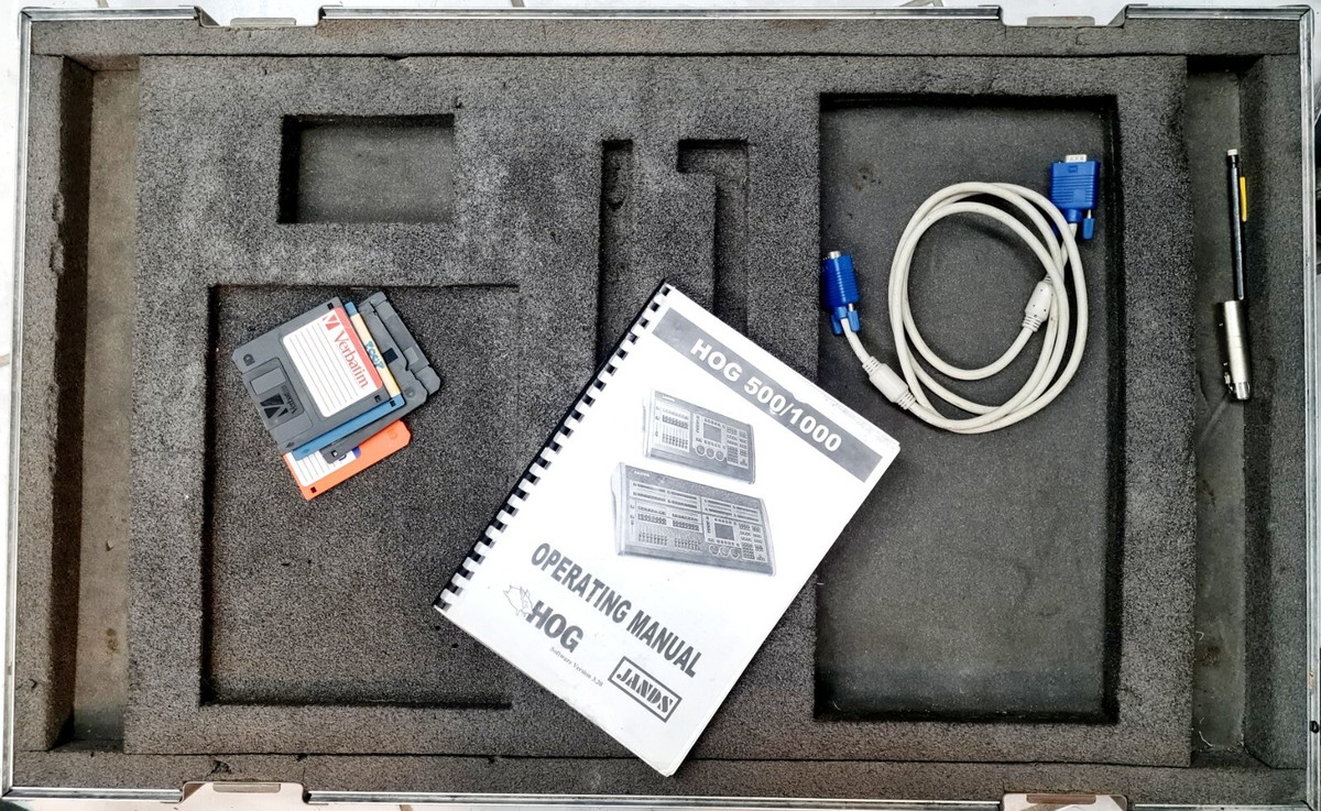 Console DMX JANDS HOG 1000 - Pour Contrôle D'Éclairage Scénique - Occasion Fonctionnelle