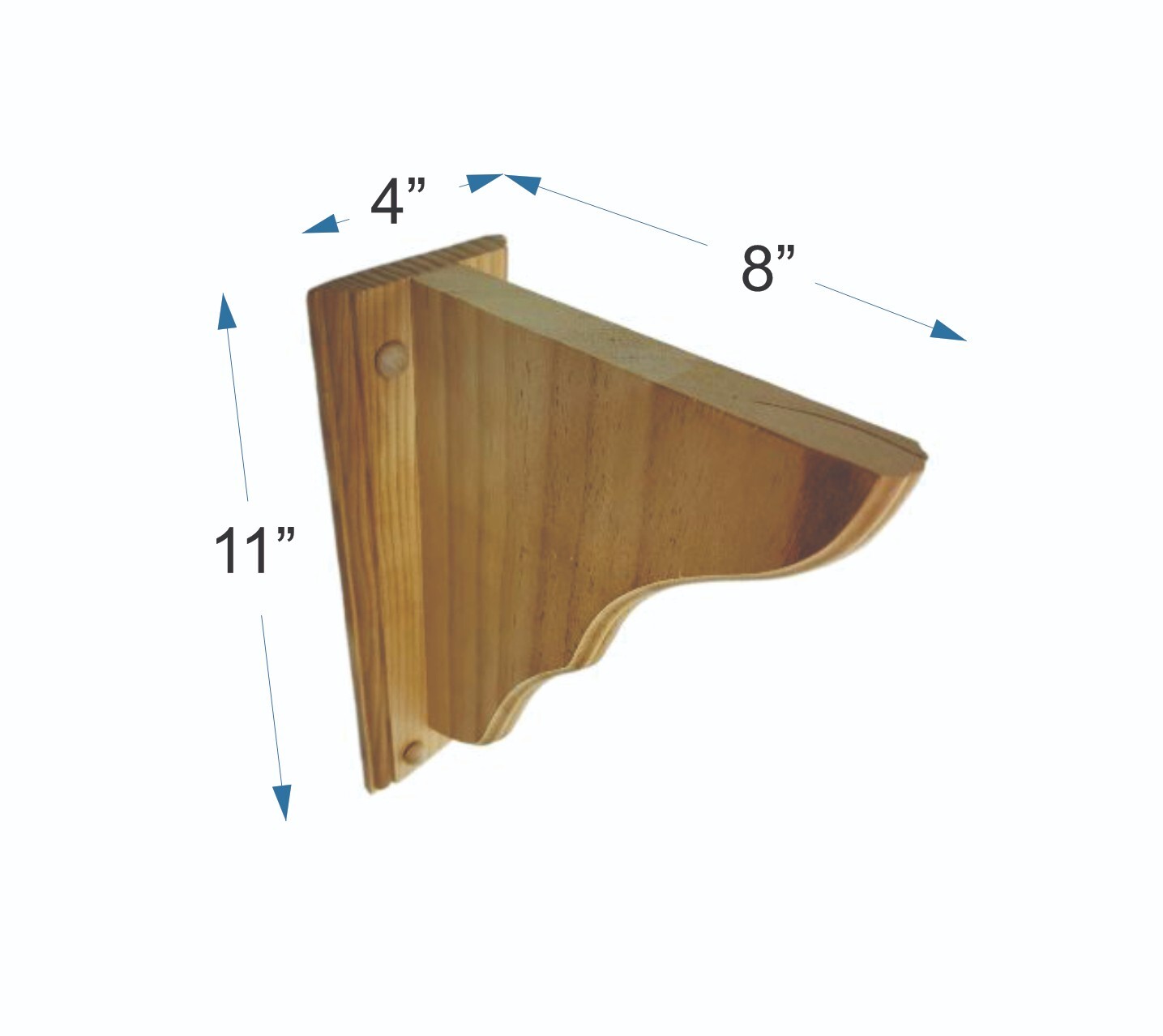 PineBrackets - Wood (Countertop and Shelf) Brackets 8