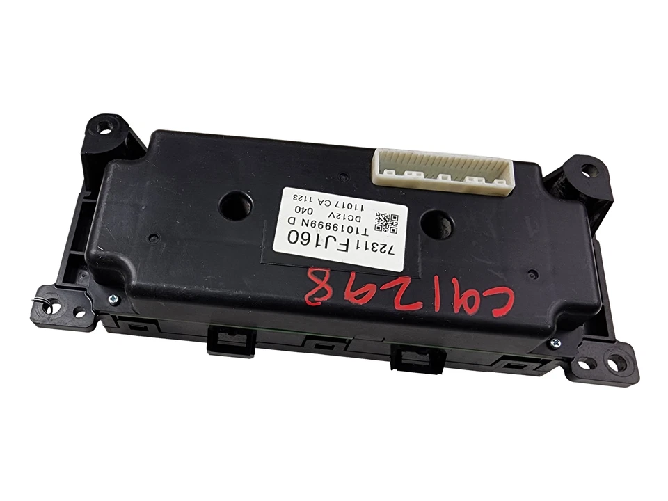 2012-2013 Subaru Impreza AC Heater Climate Temperature Control Unit 72311FJ160 - Image 2 of 4