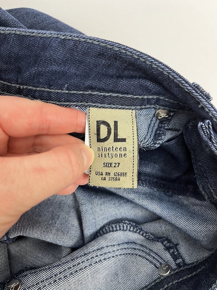 DL1961 Women's Emma Legging Jeans Bloom Dark Wash | eBay
