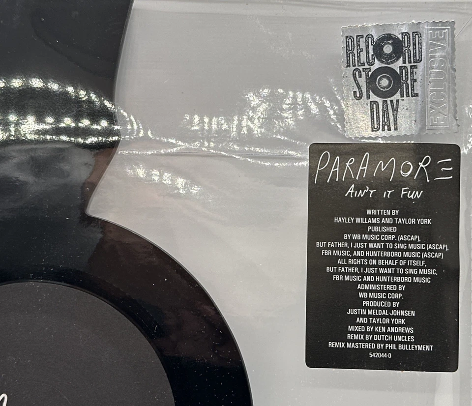 PARAMORE Ain't It Fun 2014 RSD Exclusive “Broken Record” Vinyl RARE 1 of 2700🆕 - Image 4 of 4