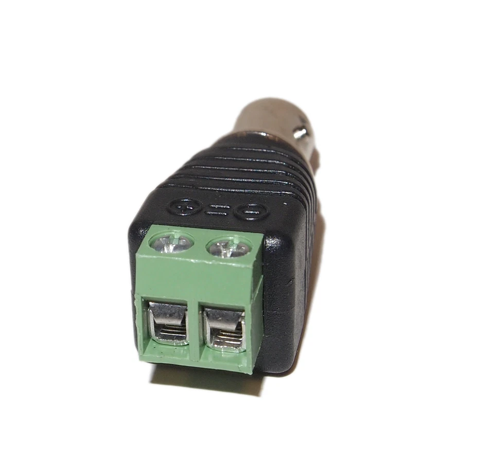 20 Cat5 Cat6 to BNC CCTV Security Camera Coaxial Connector Female Screw Terminal - Image 4 of 4