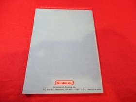 NES Open Tournament Golf Nintendo NES Instruction Manual Booklet ONLY