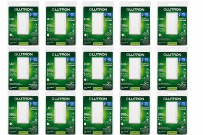 Lutron Sunnata LED+ Touch Dimmer - White (STCL-153MH-WH)#15-pack