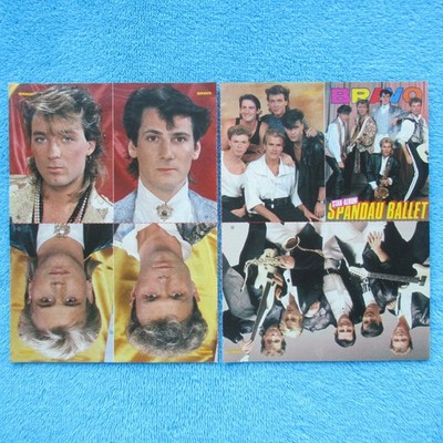 SPANDAU BALLET STAR ALBUM BRAVO 2 Seiten 1980er