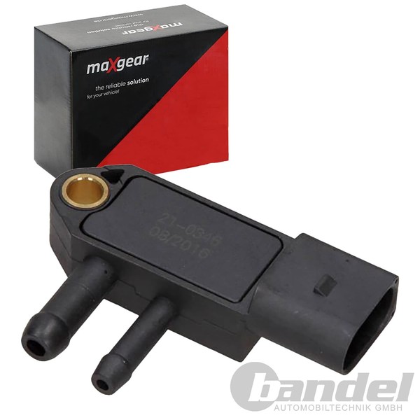 Maxgear Abgasdrucksensor Passend FüR Audi A4 A5 A6 A7 A8 Q5 Q7 Porsche Cayenne-image