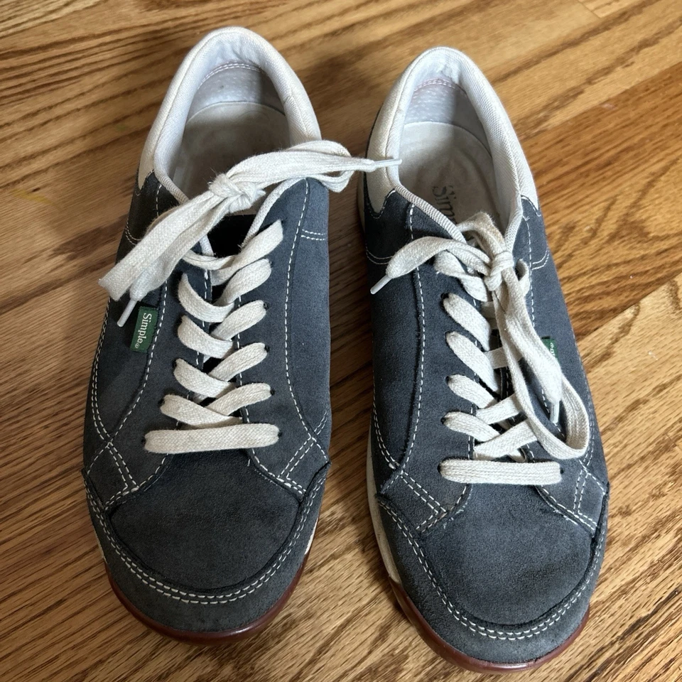 Zapatillas informales simples para mujer talla 8 Foto 3 de 4