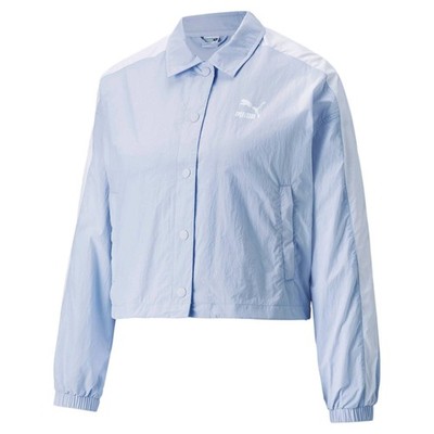 Puma T7 Woven Jacke Damen Softshelljacke blau 44223