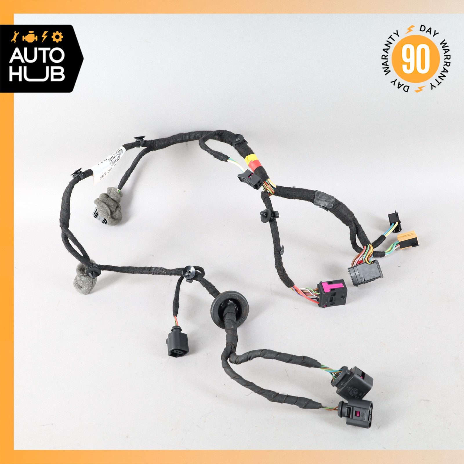 14-18 Bentley Flying Spur Sedan Rear Left Door Wire Wiring Harness OEM 40k