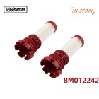 2× Mercury Marine Fuel Filter 8M0122424 2 Micron Inline Replacement for Outboard