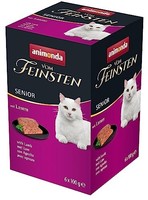 Katzenfutter Animonda Vom Feinsten Senior Lamm 6X100G Getreidefrei Ab 7 Jahre