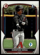 2023 Bowman 1st Edition #BPPF-56 Christian Cerda