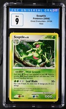CGC 9 MINT SCEPTILE HOLO #8 DIAMOND & PEARL GREAT ENCOUNTERS  2008 POKEMON on eBay