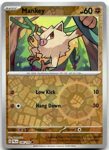 Mankey 106/193 Paldea Evolved Reverse Holo