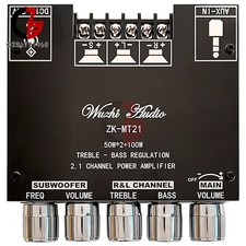 MT21 2.1 Channel Bluetooth Audio Power Amplifier Board Subwoofer 50W 50W 100W
