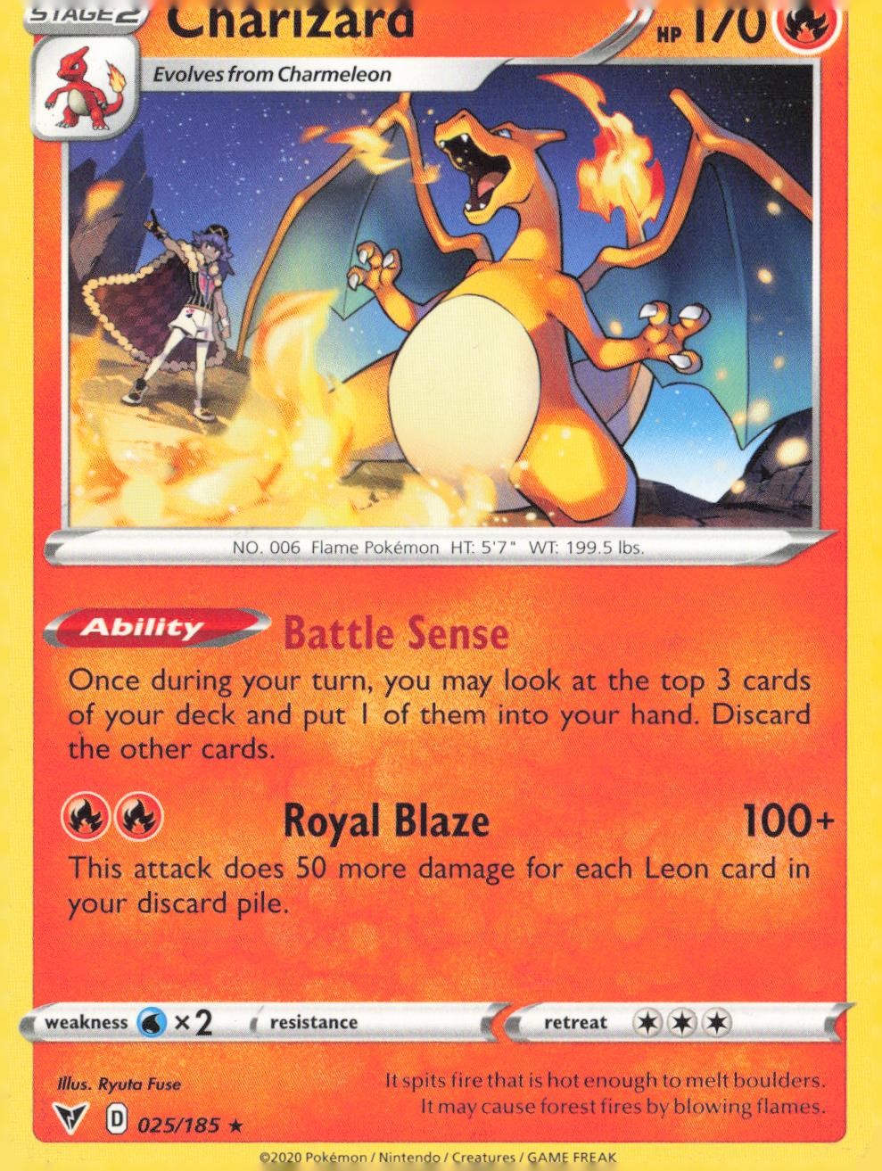 Deck Exclusives #025/185 Charizard