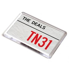 FRIDGE MAGNET - The Deals TN31 - UK Postcode