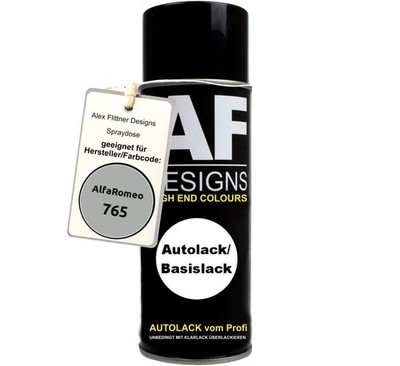 Für Alfa Romeo 765 Grigio Chiaro Metallic Spraydose Basislack 400ml