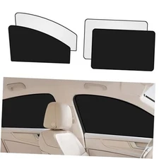 4PCS Car Window Shades, Magnetic Car Side Window Sun Shades, Automotive Side 